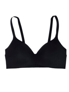 Knix Wingwoman Contour Bra, Wireless, Comfort, Black, Size 1 Fits 32A,B, 34A,B